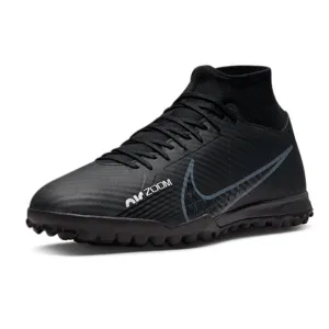 Nike Zoom Superfly 9 Academy Turf Soccer Shoes (Black/Dark Smoke Grey)