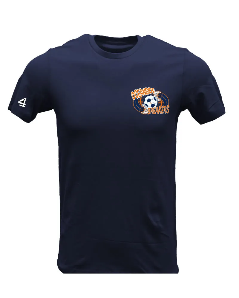 Oceanside Breakers Soccer Short Sleeve Tee