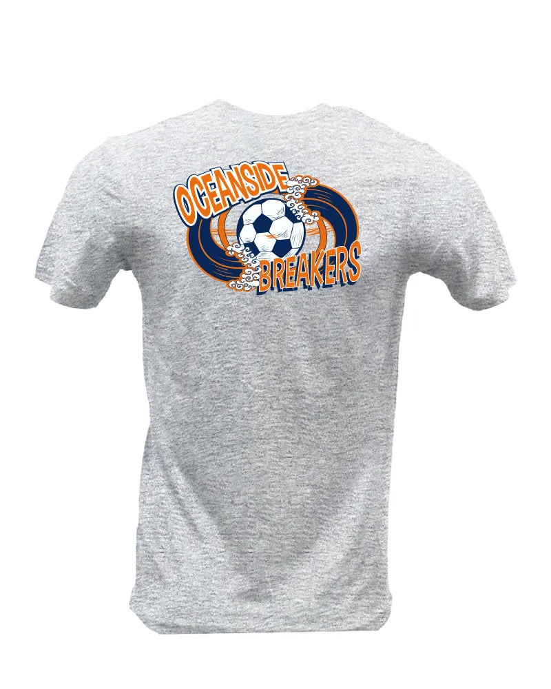 Oceanside Breakers Soccer Short Sleeve Tee