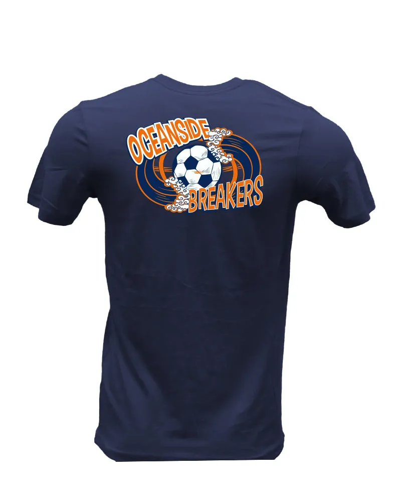 Oceanside Breakers Soccer Short Sleeve Tee