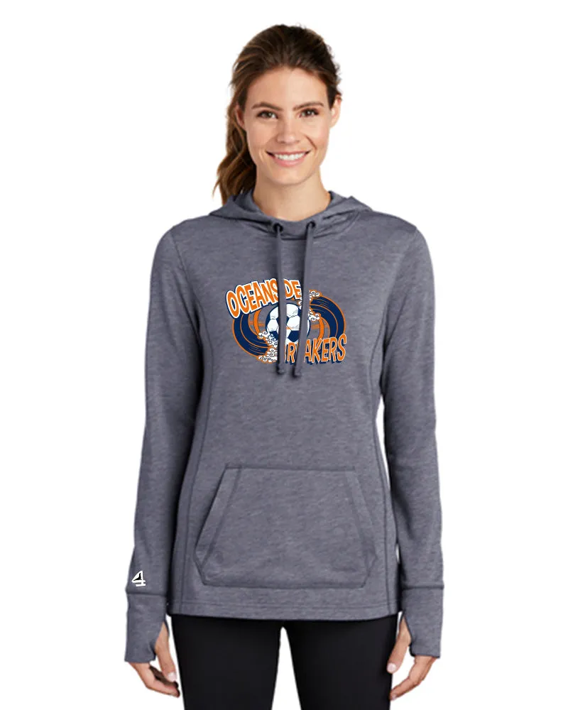 Oceanside Breaker's Soccer Women's Triblend Hoodie