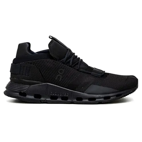 ON Women's Cloudnova Sneakers, Black/Eclipse Trainers