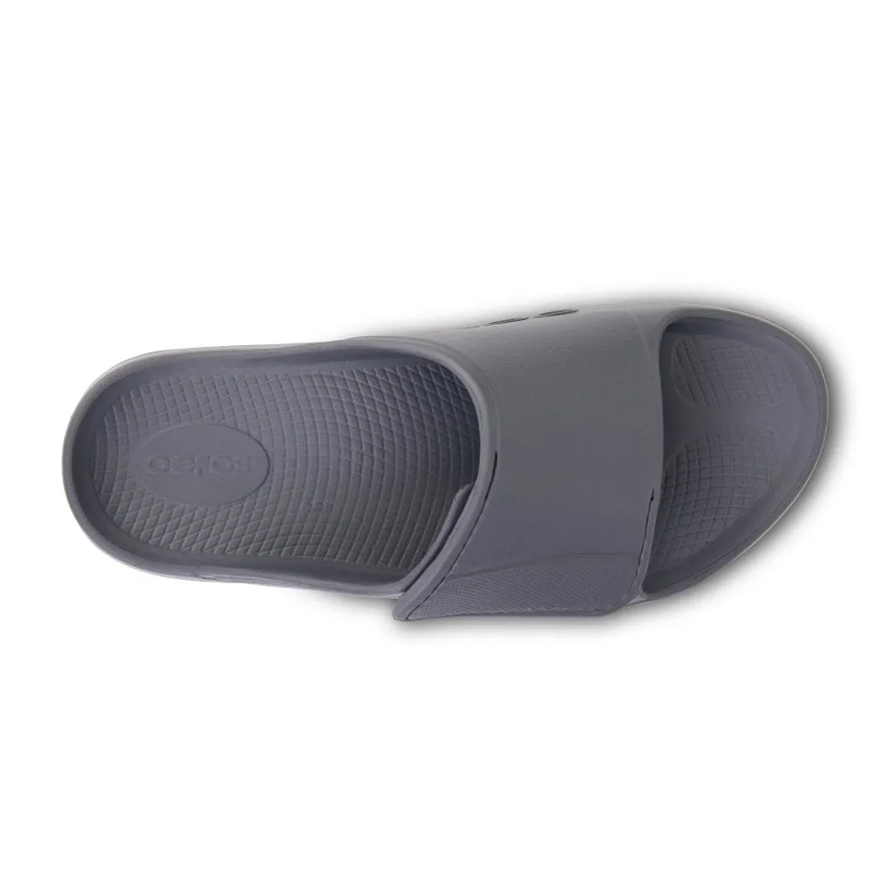 OOFOS OOahh Sport Flex Slide - Slate