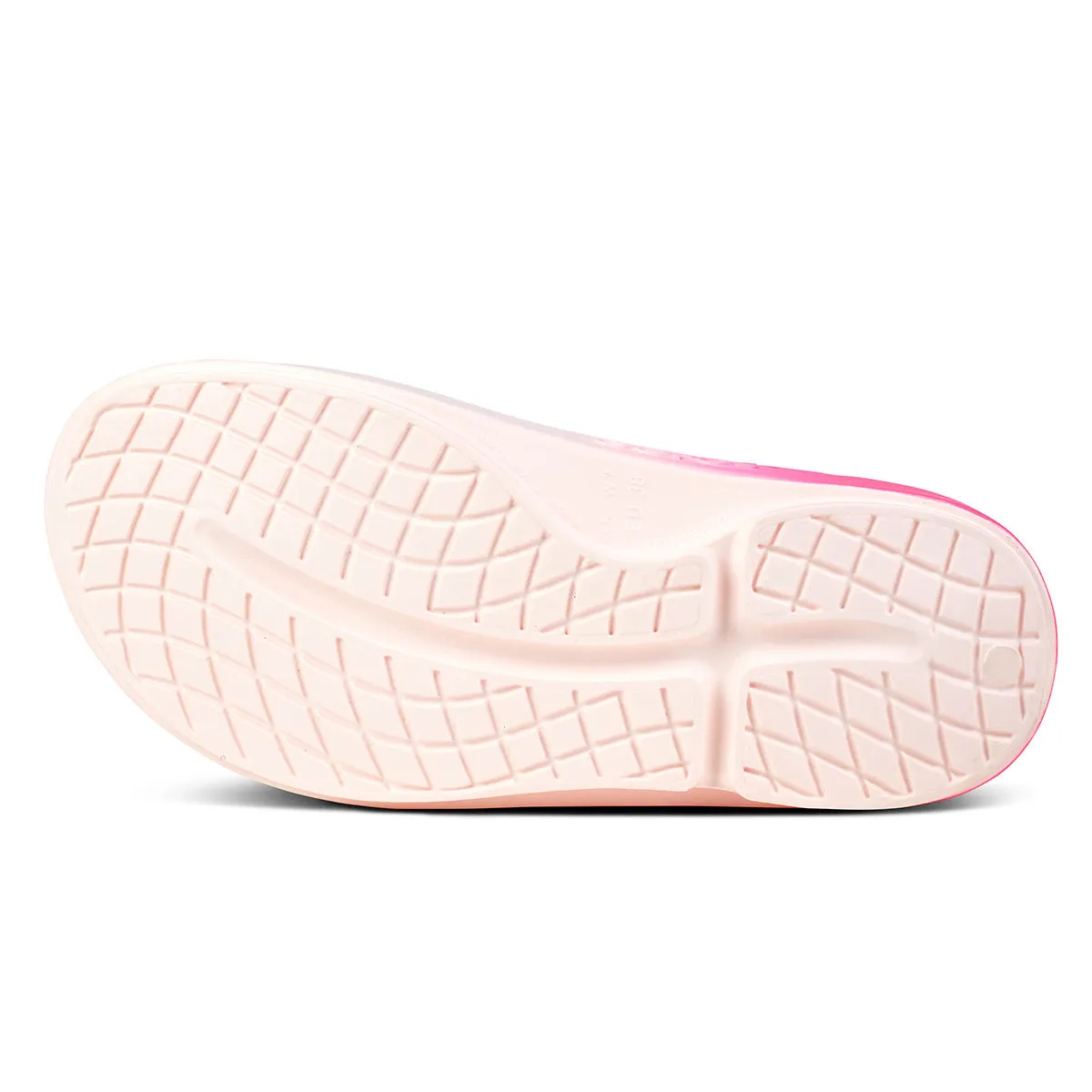 Oofos Ooahh Sport Slide Womens | Blush Fade