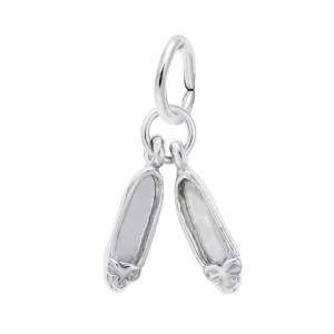 Pair of Ballet Shoes Accent Charm