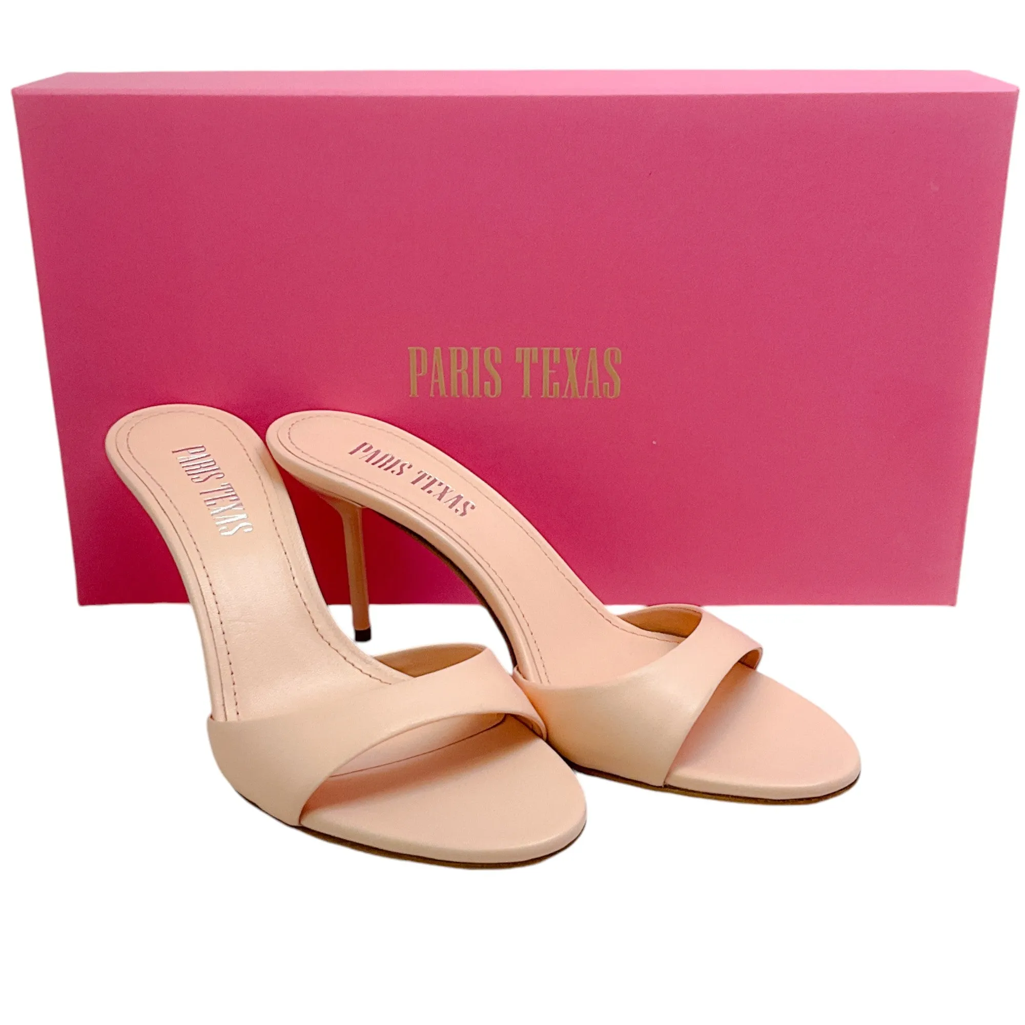 Paris Texas Powder Pink Lidia Mules