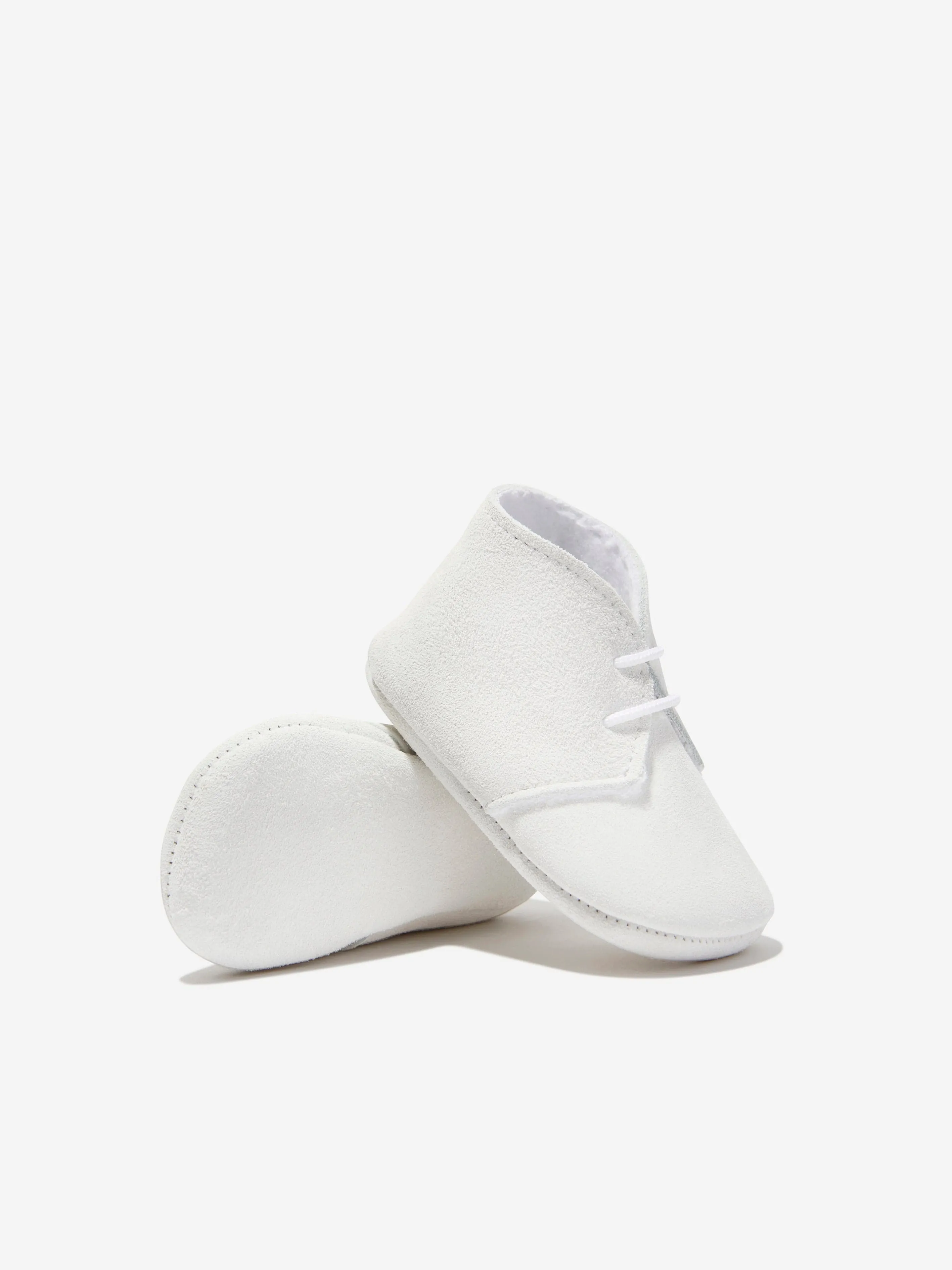 Paz Rodriguez Baby Boys Pre-Walker Shoes in Ivory