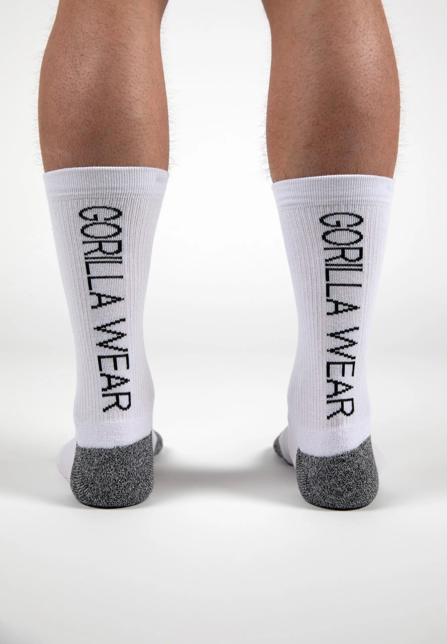 Performance Crew Socks - White