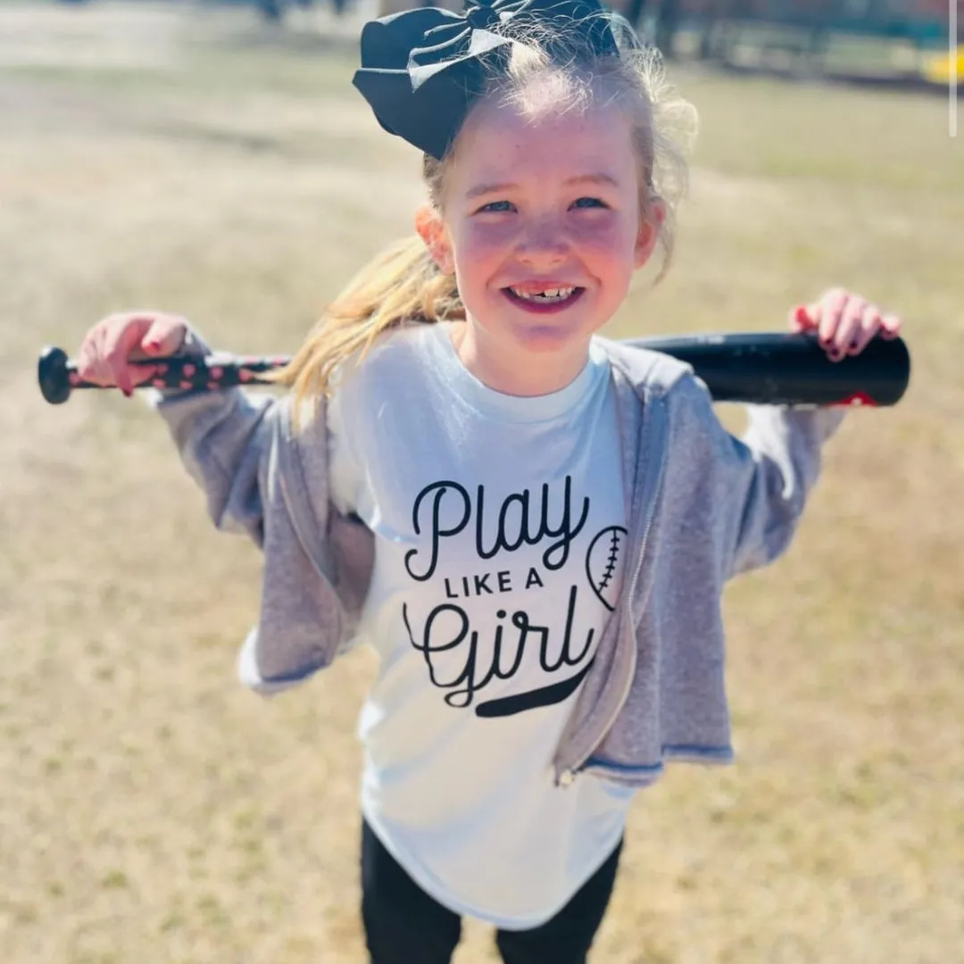 Play Like a Girl - Child Shirt