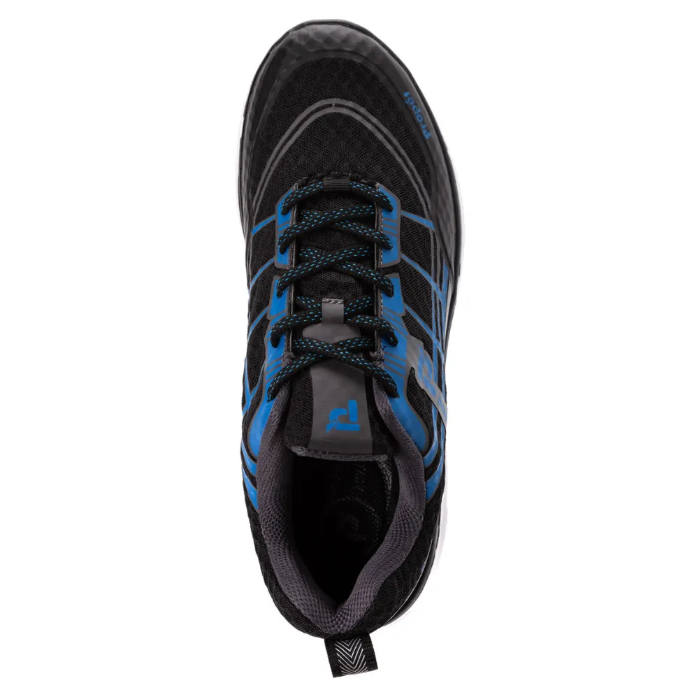 Propet Ultra Black/Blue Sneaker (Men's)