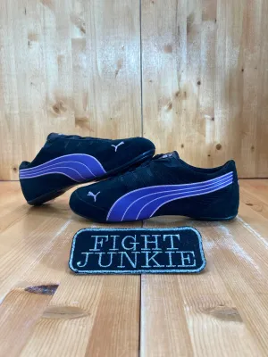 PUMA ETOILE SUEDE 2 Women Size 9 Running Walking Shoes Sneakers Black & Purple 350523-06