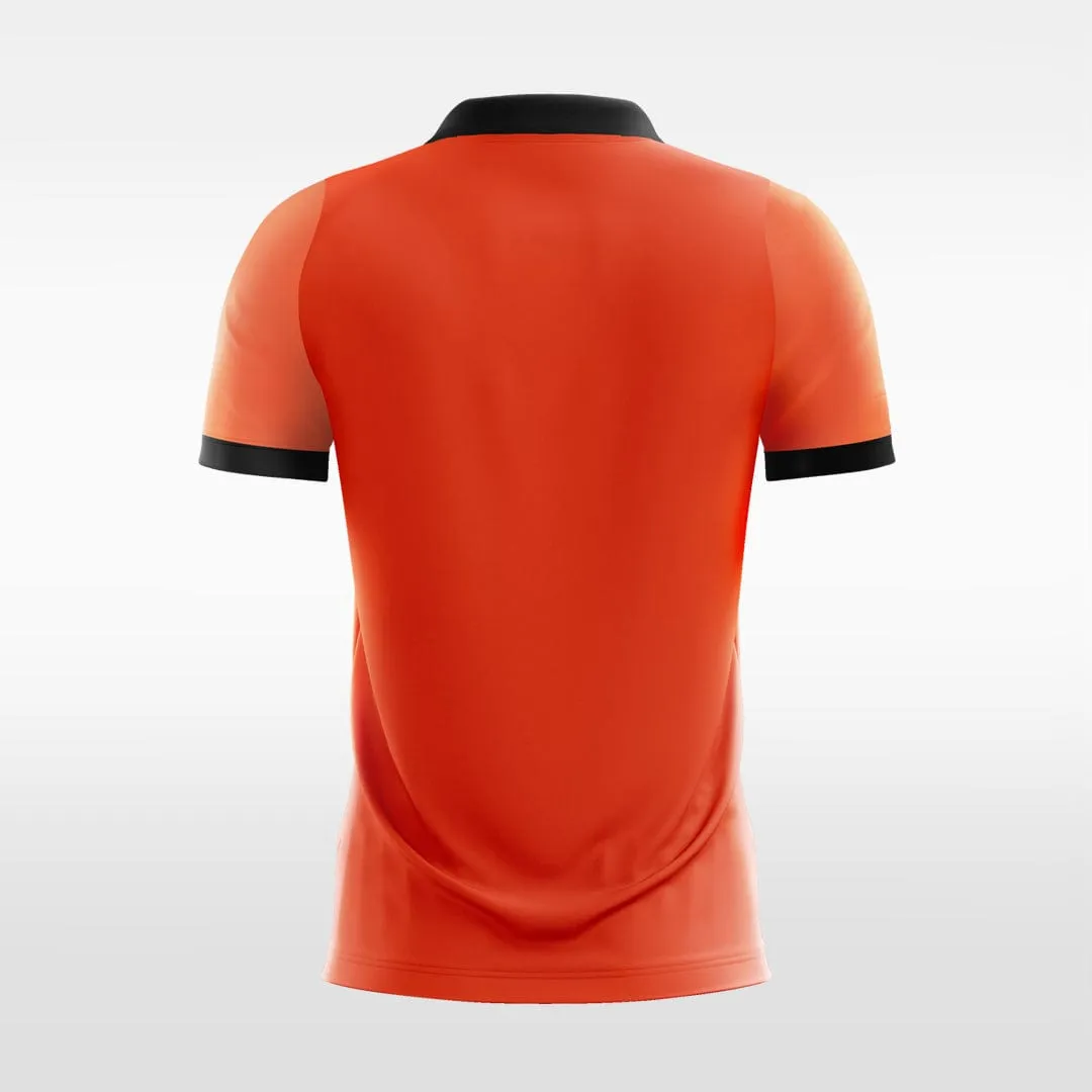 Red Gradient - Women Custom Soccer Jerseys Fluorescent