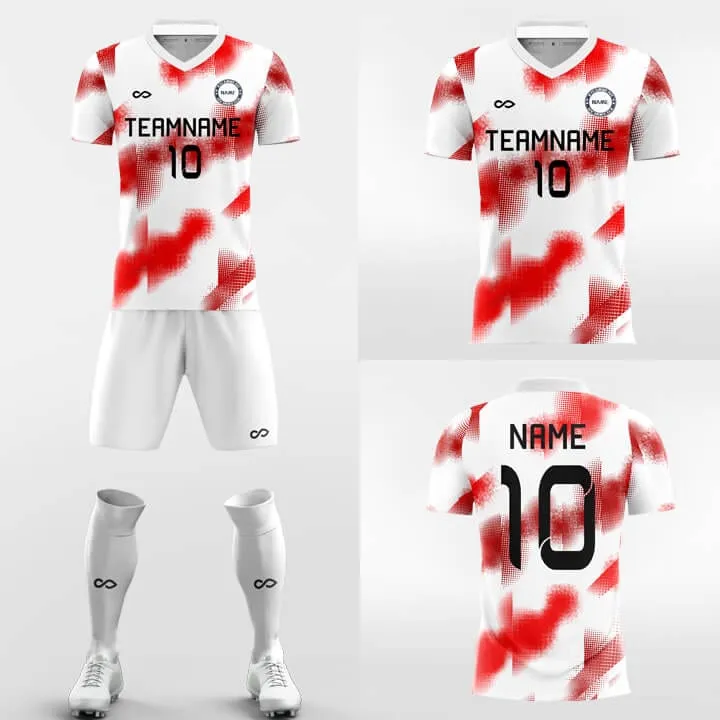 Red Maple - Custom Soccer Jerseys Kit Sublimated Design