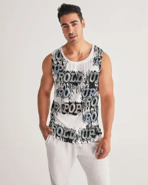 Roll Up Po' Up Pop Men's Sports Tank