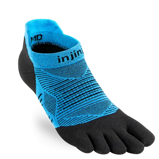 Run Lightweight No Show Ankle Socks - by Injinji