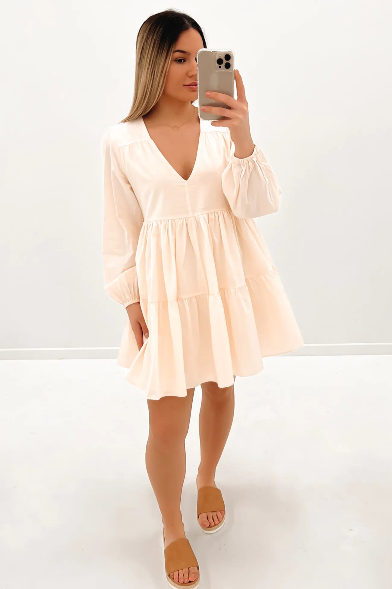 Rylee Mini Dress Cloud