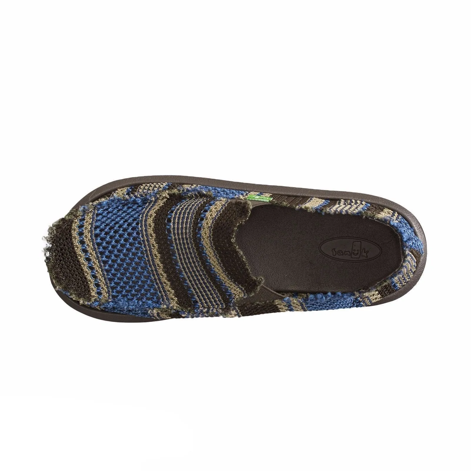 Sanuk Yew-Knit Blue Surfers