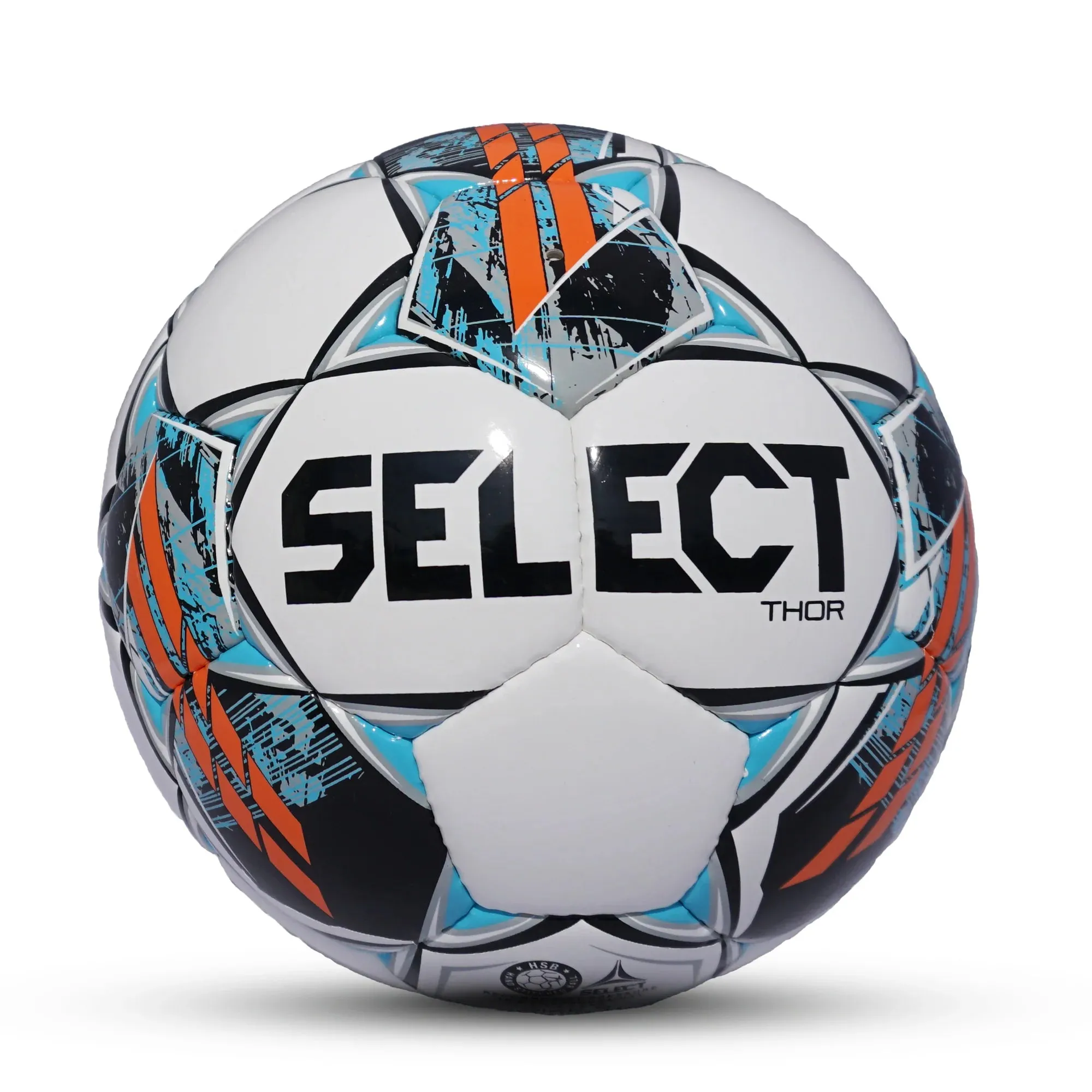 Select Sport Thor Soccer Ball - White/Blue/Orange