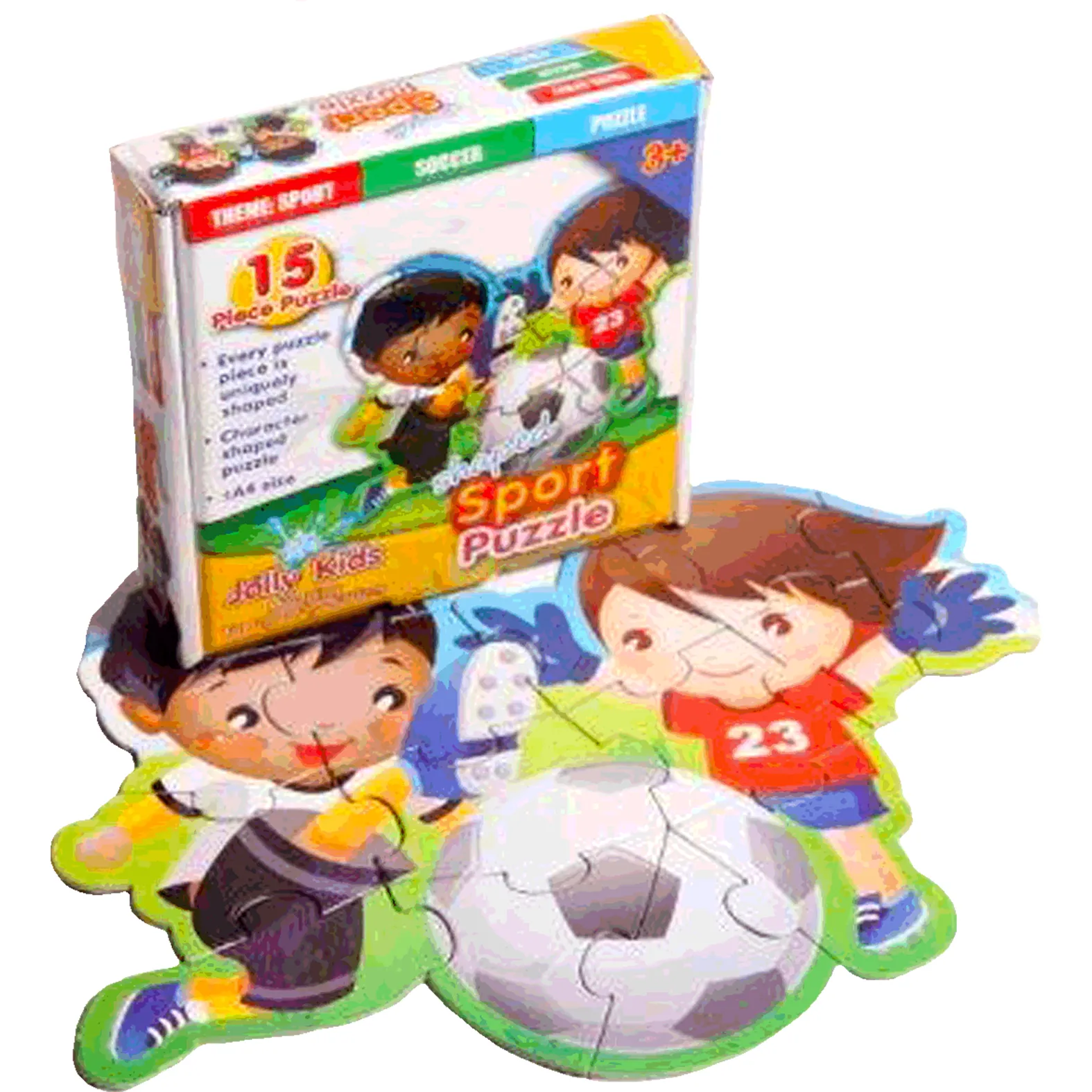 Shaped Puzzle: Soccer 15 piece