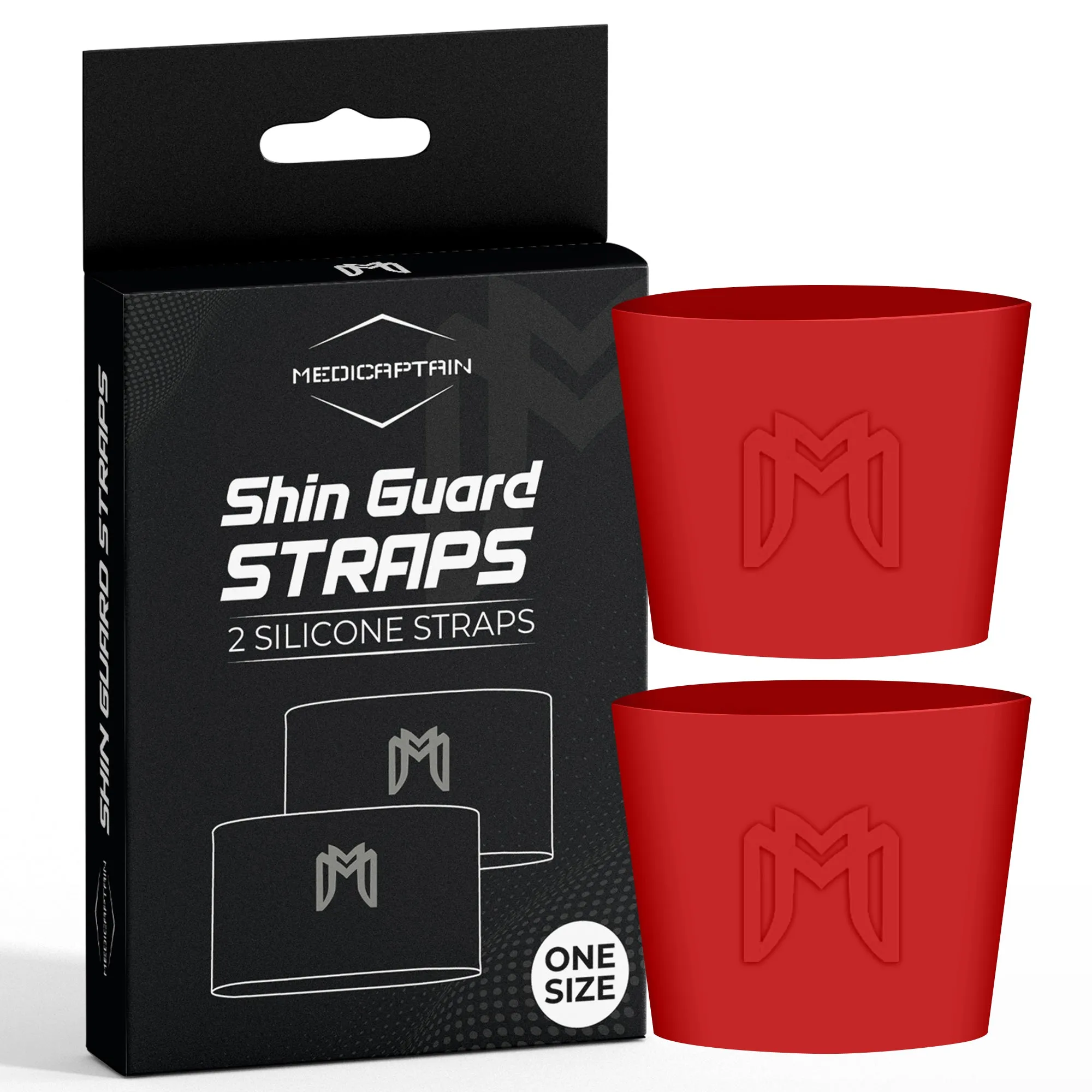 Silicone Shin Guard Holder Bands, Alternative to Grip Tape