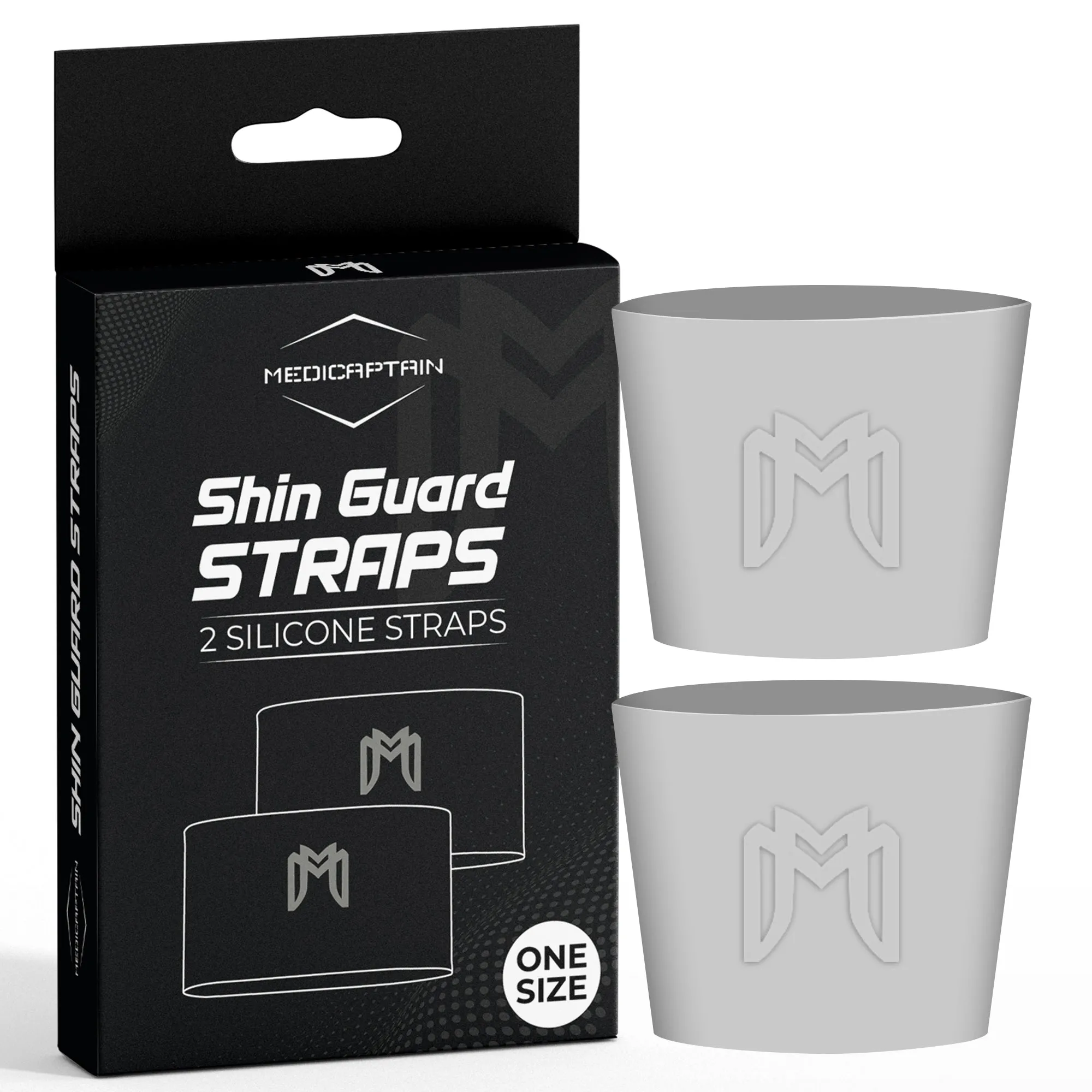 Silicone Shin Guard Holder Bands, Alternative to Grip Tape