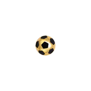 SKINNY SOCCER BALL CHARM (YELLOW)