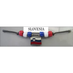 Slovenia Fan Choker Necklace