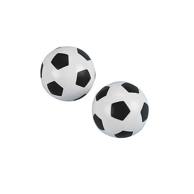 Soccer Bouncy Balls 1 3/8" | 12ct