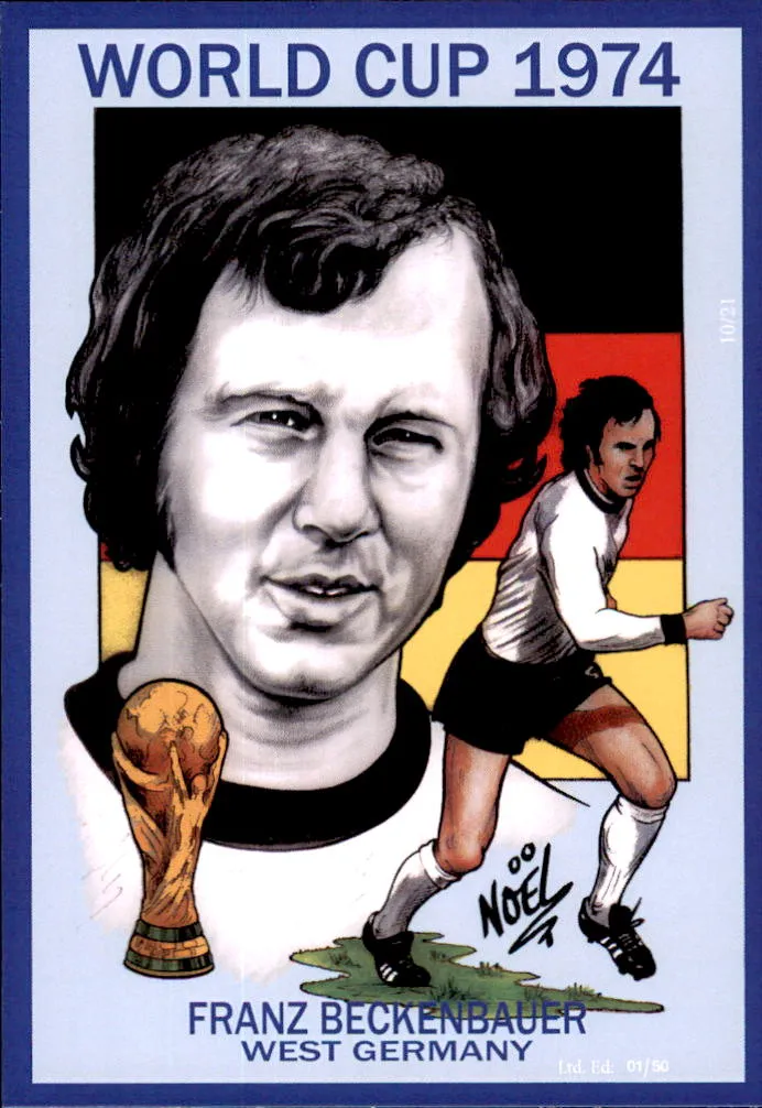 Soccer World Cup Winning Captains Card Set by Noel