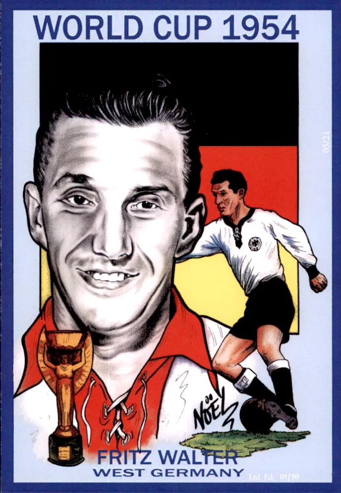 Soccer World Cup Winning Captains Card Set by Noel