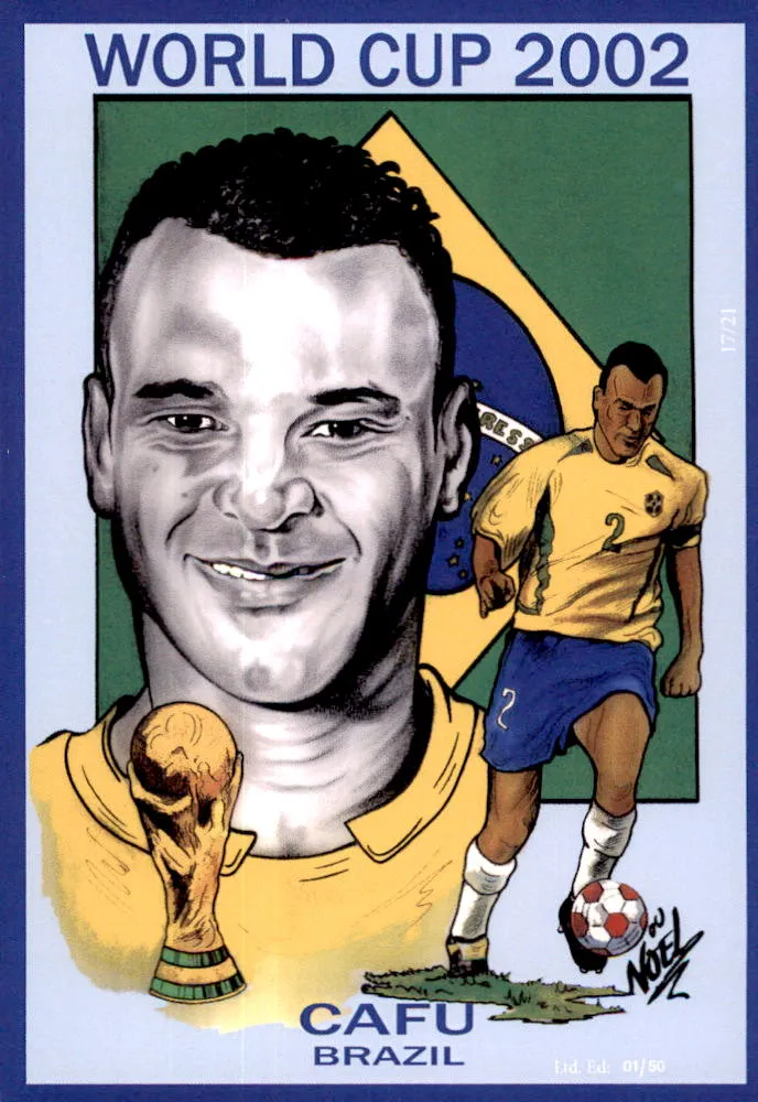 Soccer World Cup Winning Captains Card Set by Noel