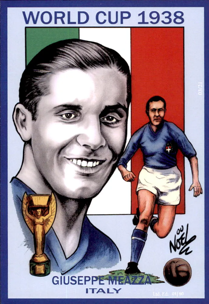 Soccer World Cup Winning Captains Card Set by Noel