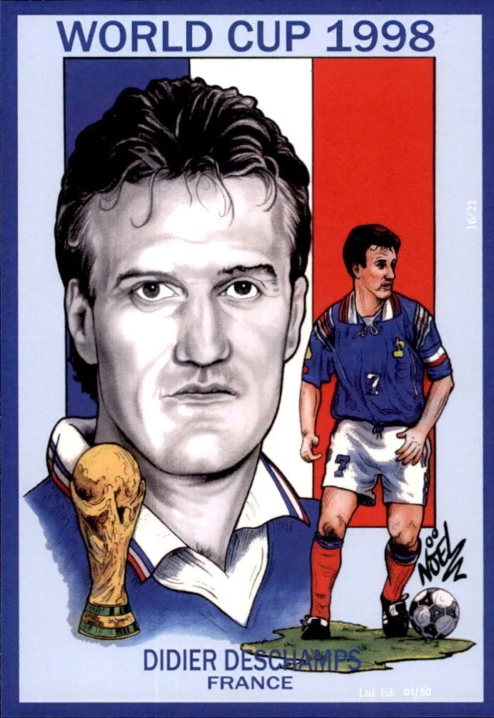 Soccer World Cup Winning Captains Card Set by Noel