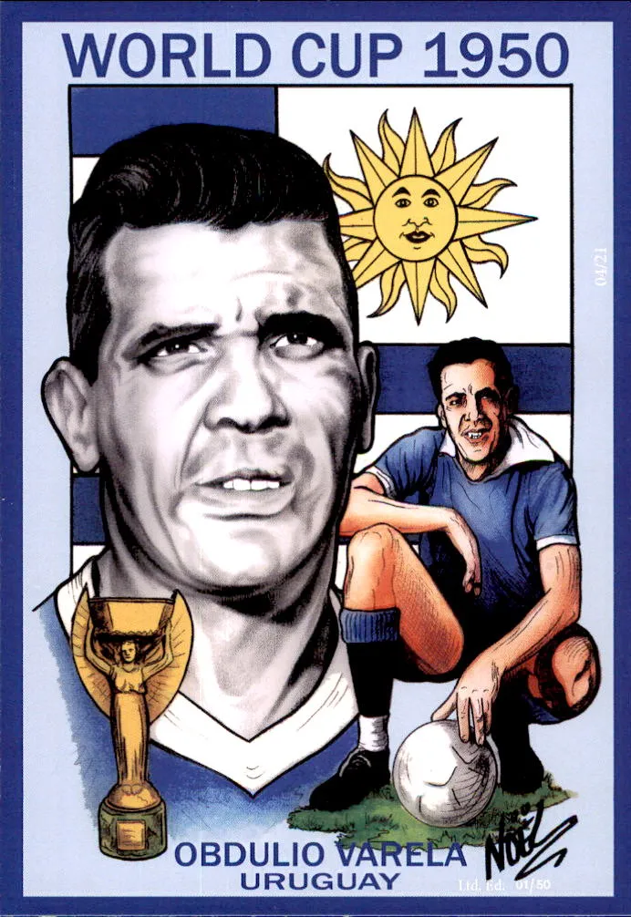 Soccer World Cup Winning Captains Card Set by Noel