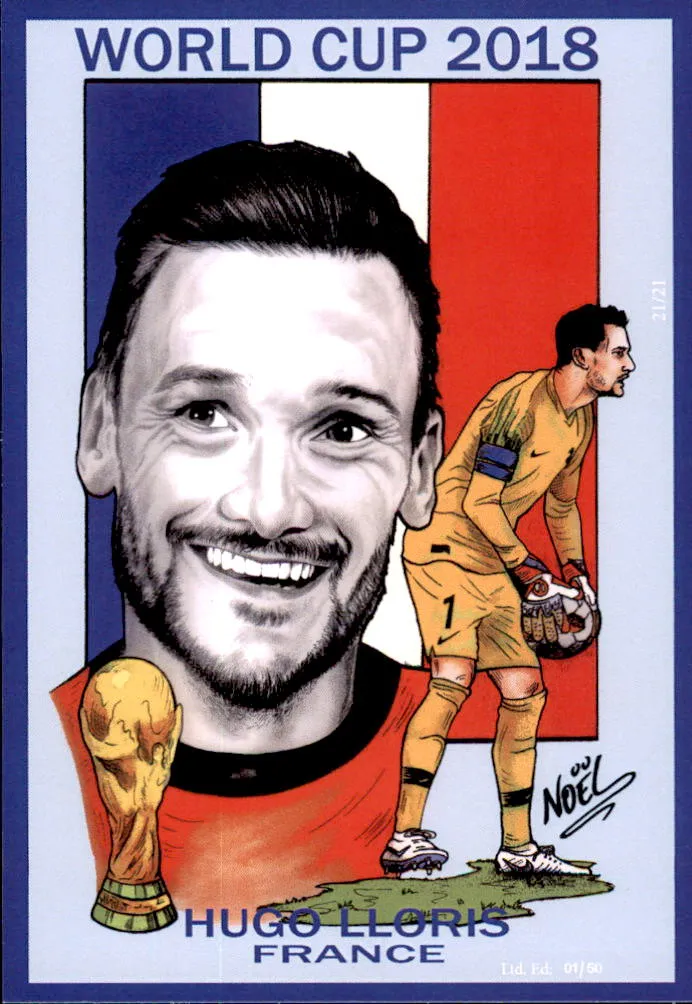 Soccer World Cup Winning Captains Card Set by Noel