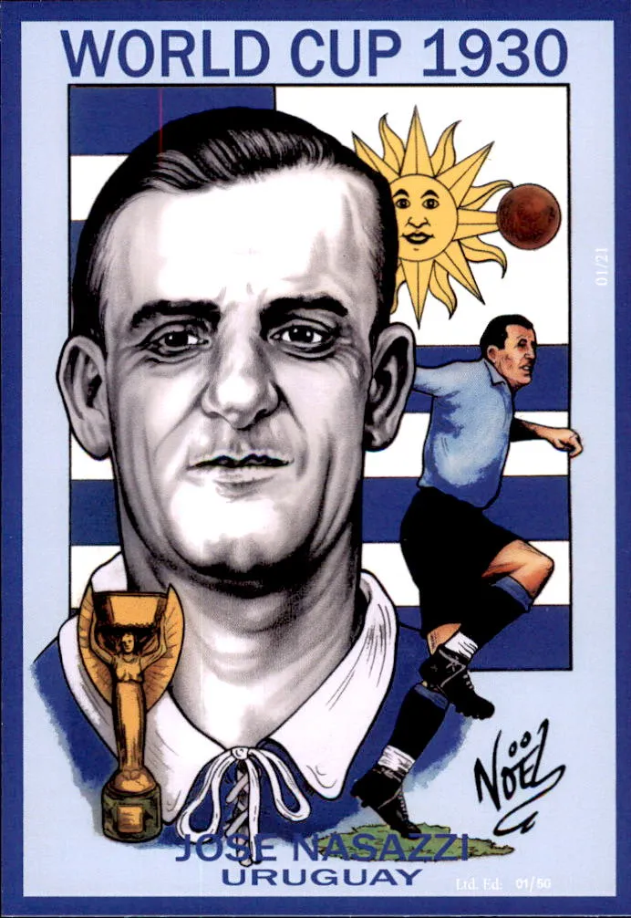 Soccer World Cup Winning Captains Card Set by Noel