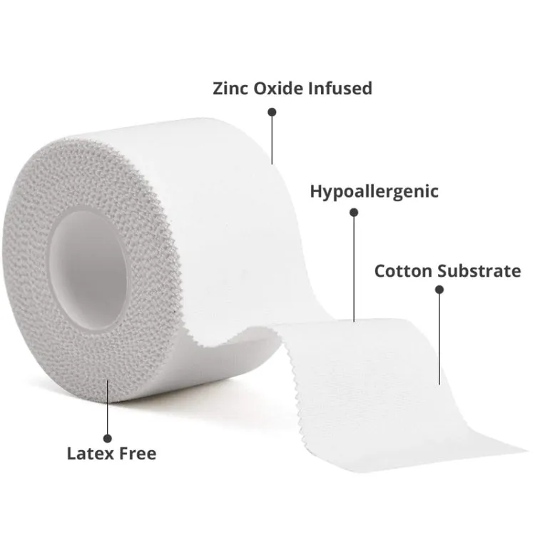 Sports Tape Hand and Foot Protection Fixation Bandage, Size: 25mm x 9.1m(White)