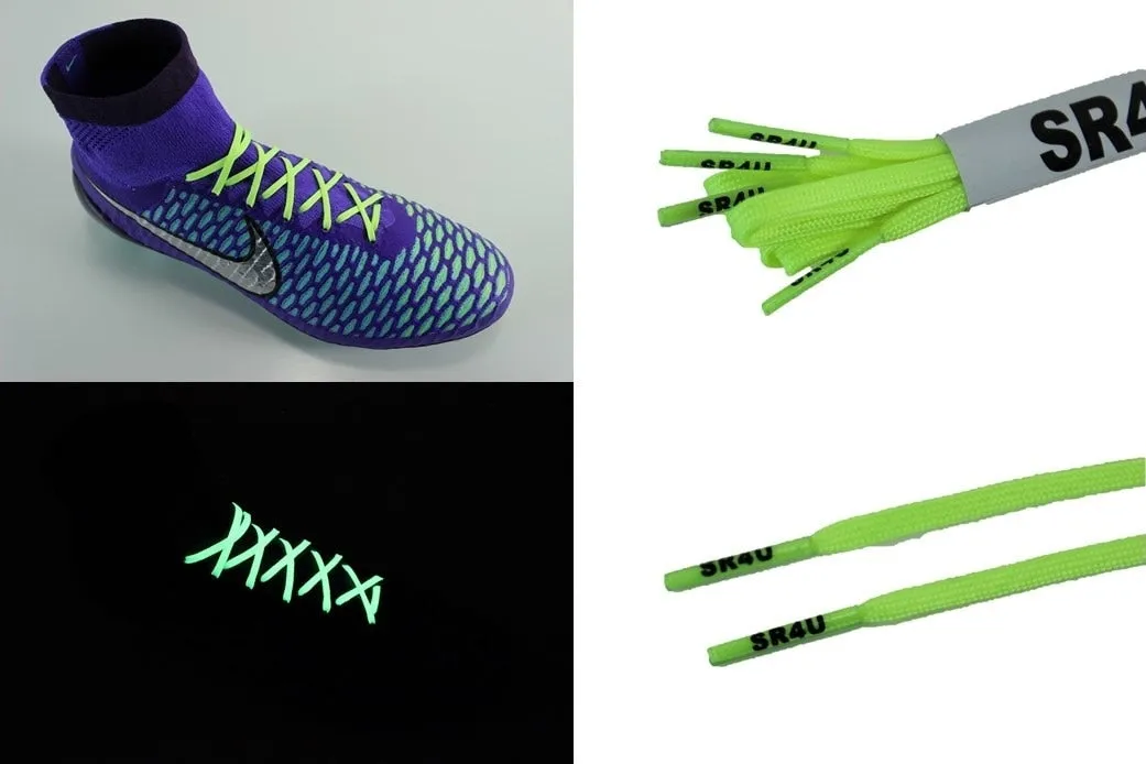 SR4U Laces Neon Yellow Glow in the Dark