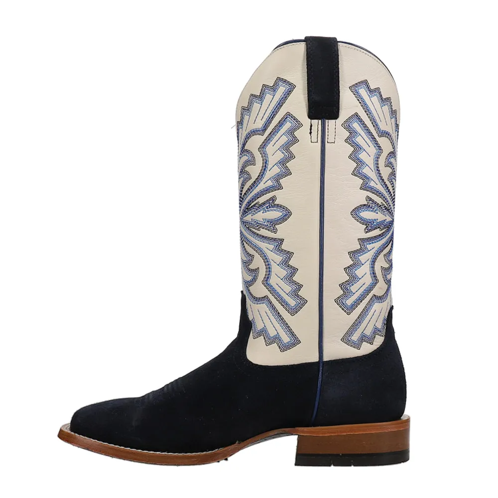 Sting Embroidered Square Toe Cowboy Boots