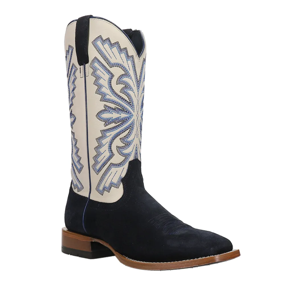 Sting Embroidered Square Toe Cowboy Boots