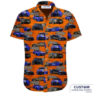 Supercars, Car Racing - Personalised Hawaiian Shirts