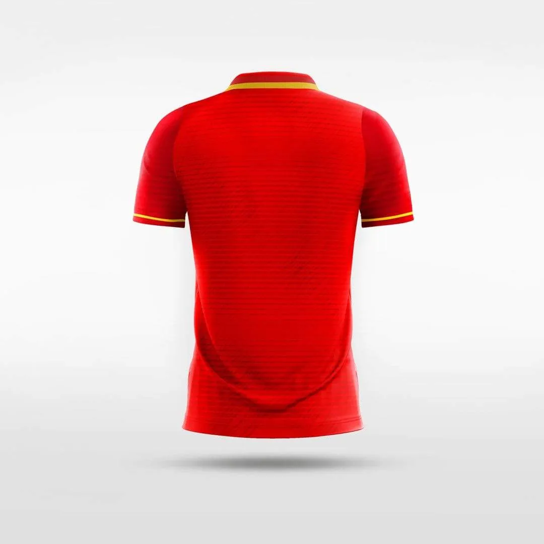 Team Spain - Customized Kid's Sublimated Soccer Jersey