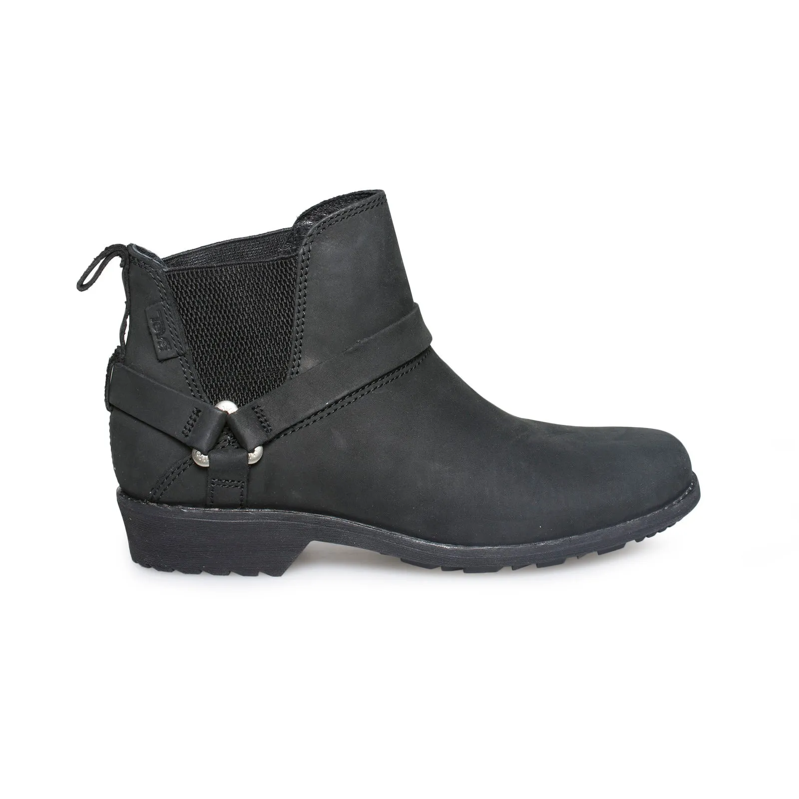 Teva De La Vina Dos Chelsea Black Boots