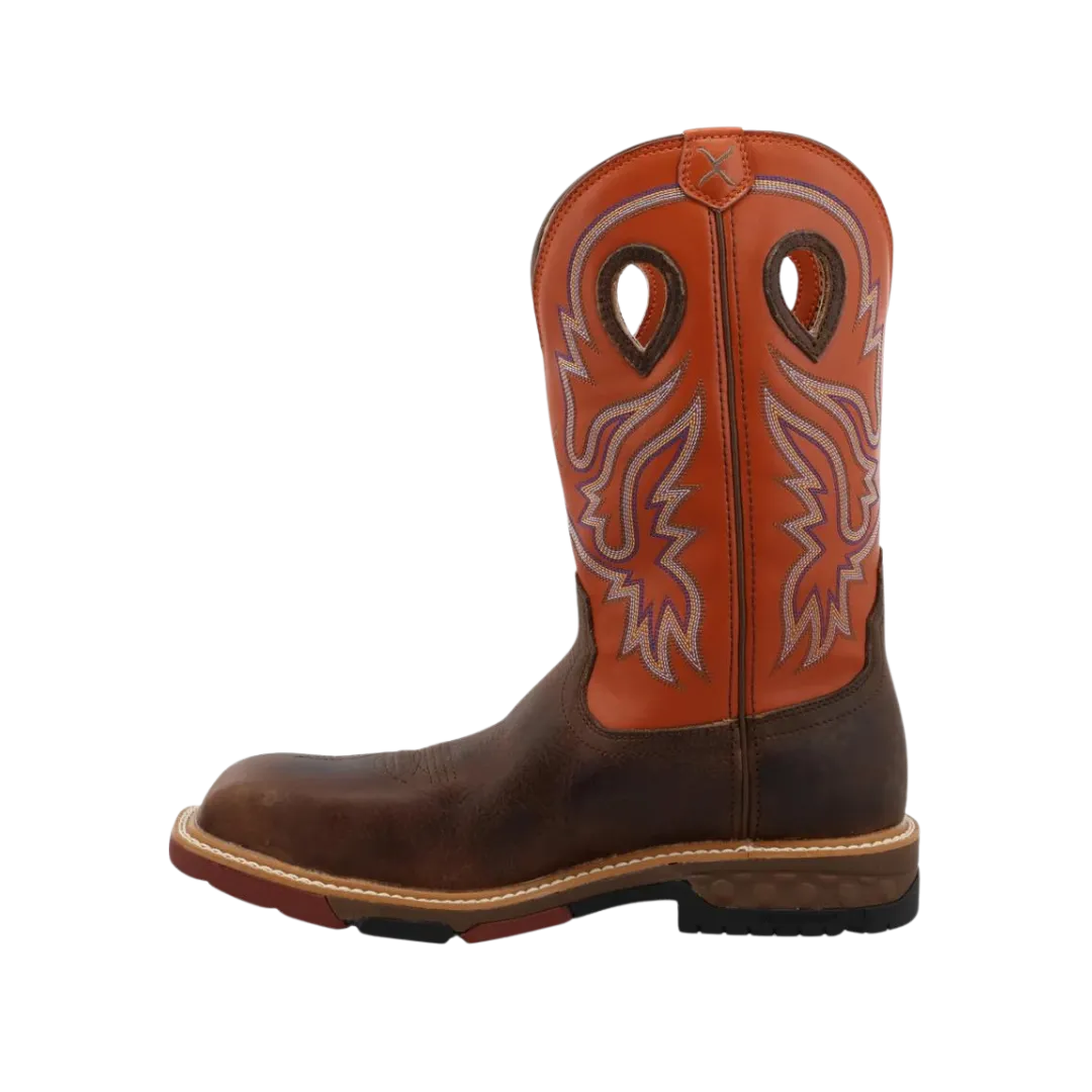 Twisted X Men's 12" Western Work Boots