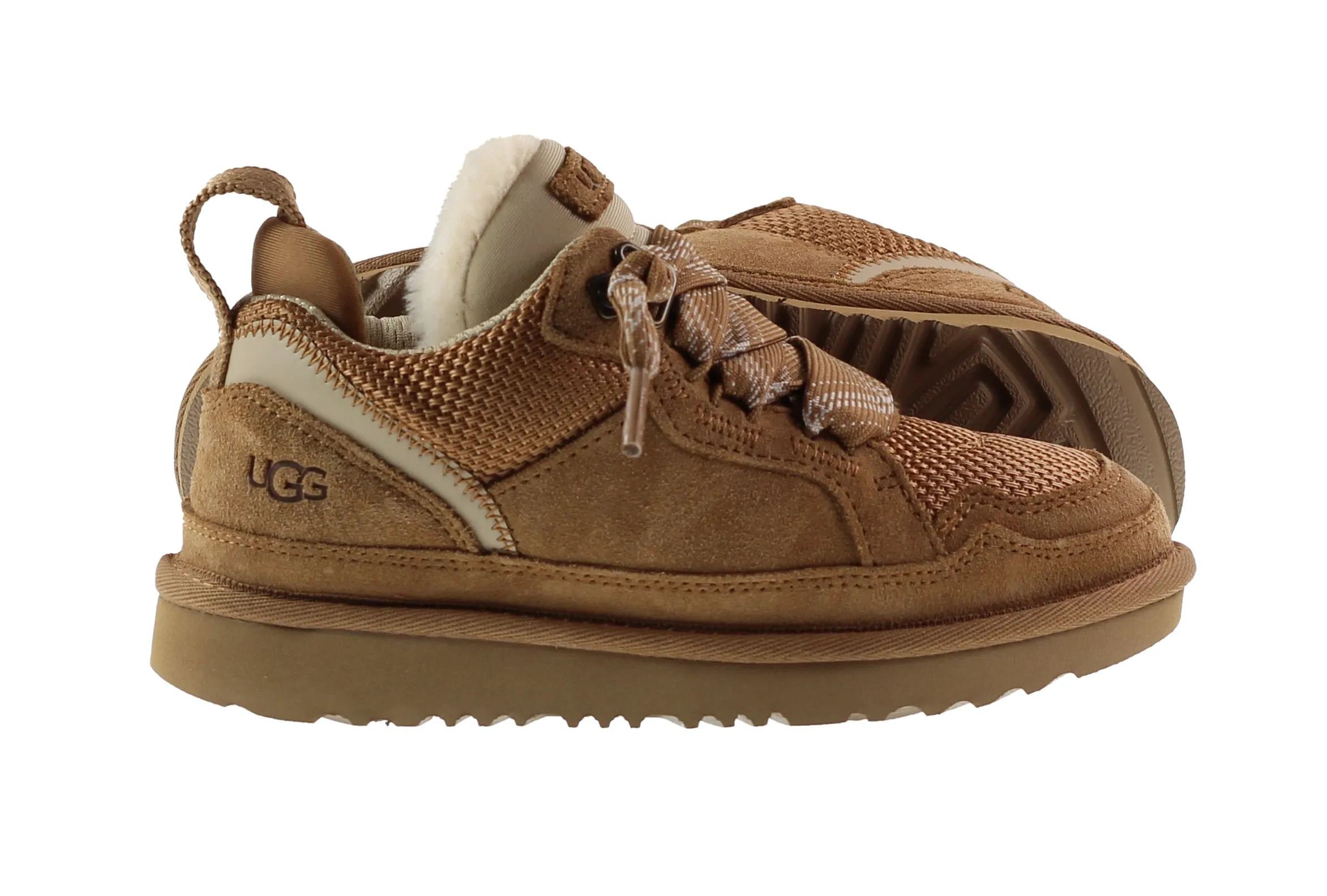 Ugg Boots Kids Lowmel Trainer Chestnut