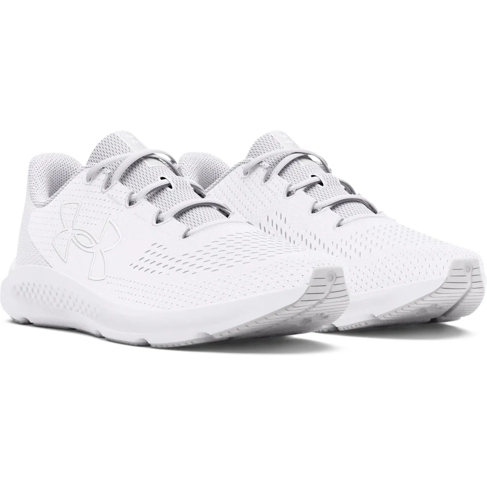 'Under Armour' Women's Charged Pursuit 3 Big Logo - White / White / White