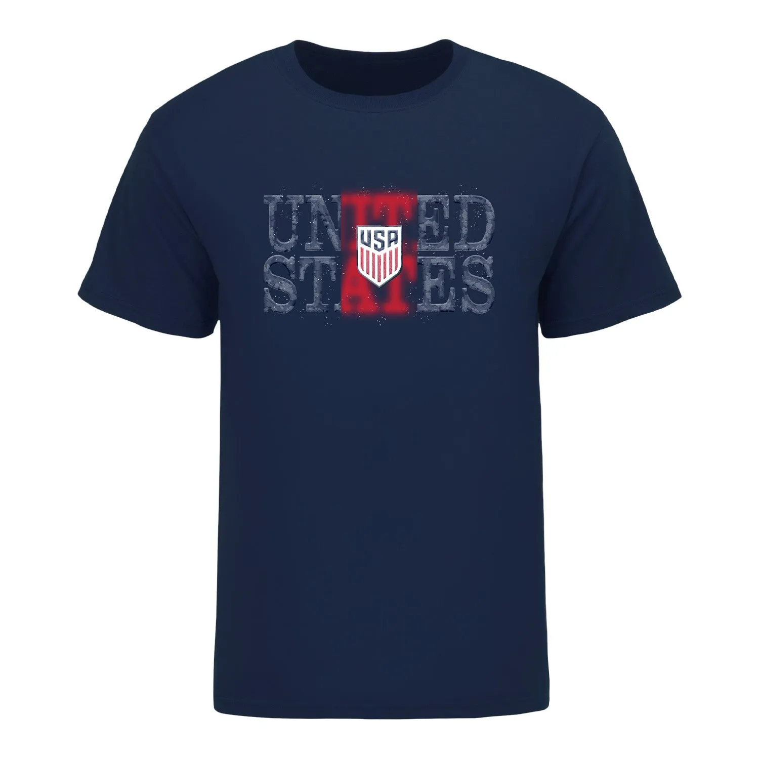 Unisex USMNT Holiday Frosted Navy Tee