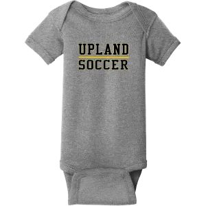 Upland Soccer Infant Short Sleeve Baby Rib Bodysuit