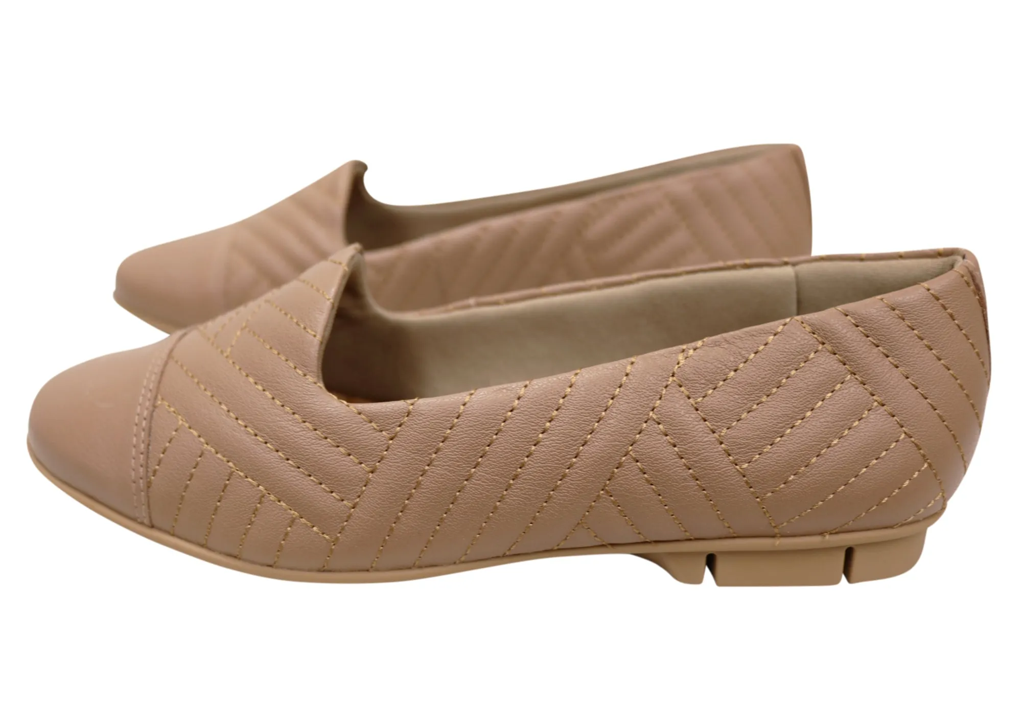 Usaflex Dilly Womens Comfortable Leather Shoes Made In Brazil