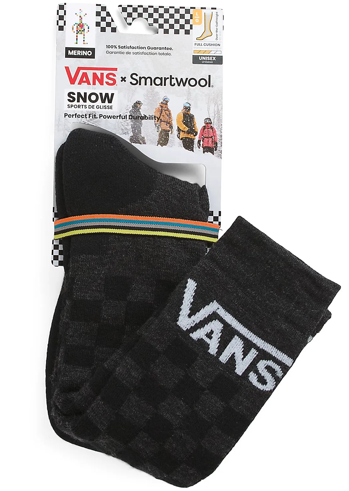 Vans Men's Smartwool Full Cushion Snow Socks